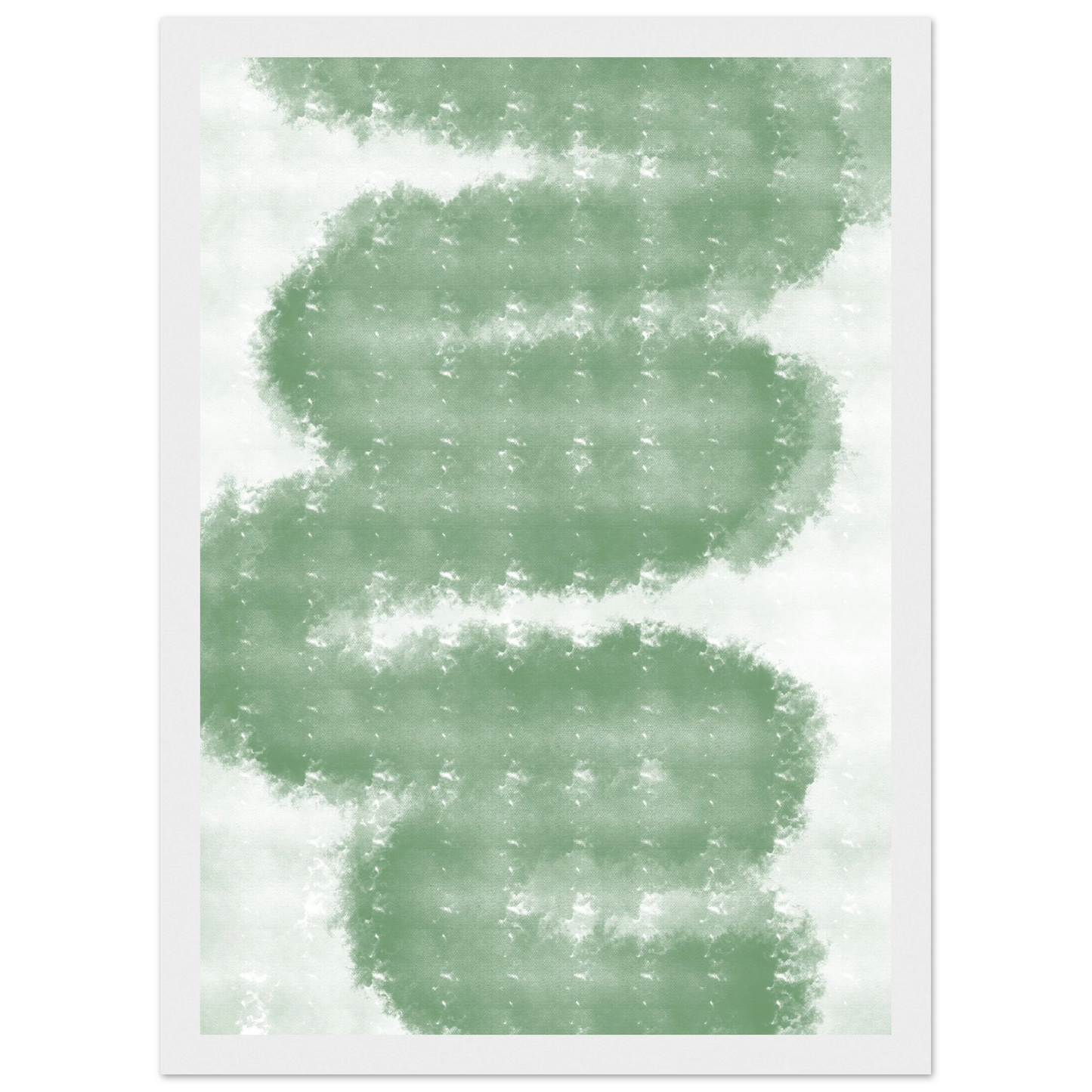 Calm material art print in a Wood frame size A2 (42 x 59.4  cm) affordable wall art by Art Aunty NZ