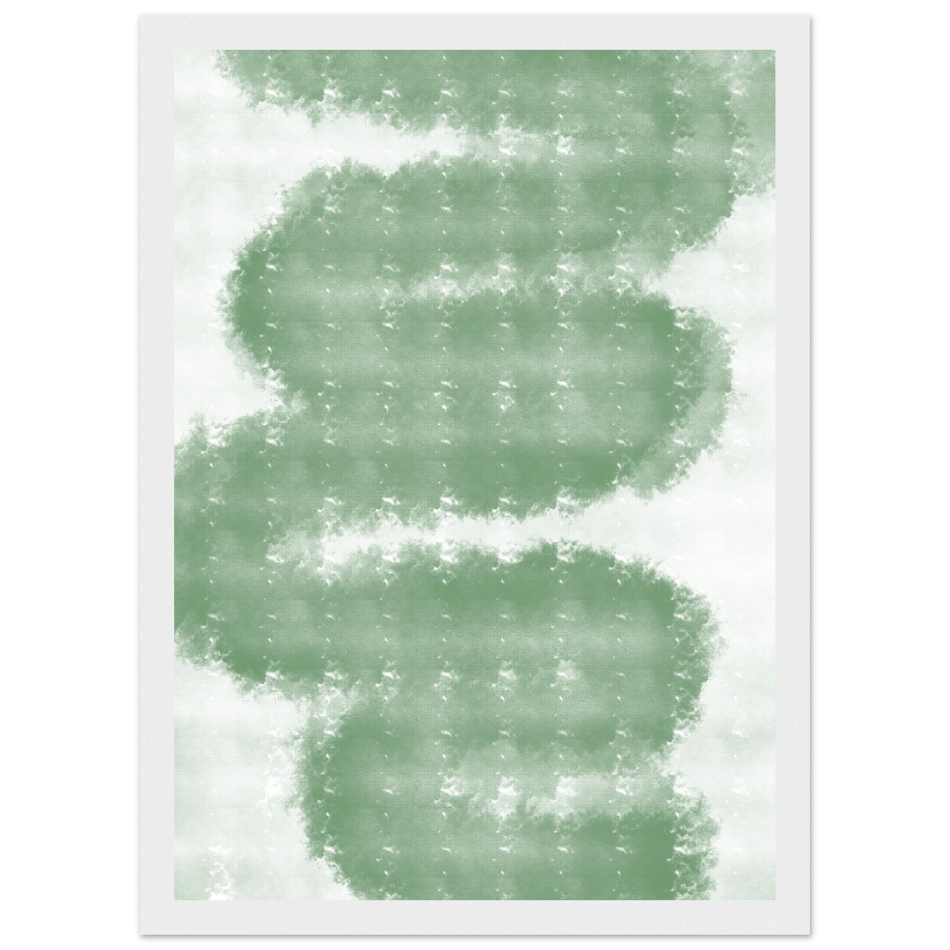 Calm material art print in a Wood frame size A2 (42 x 59.4  cm) affordable wall art by Art Aunty NZ