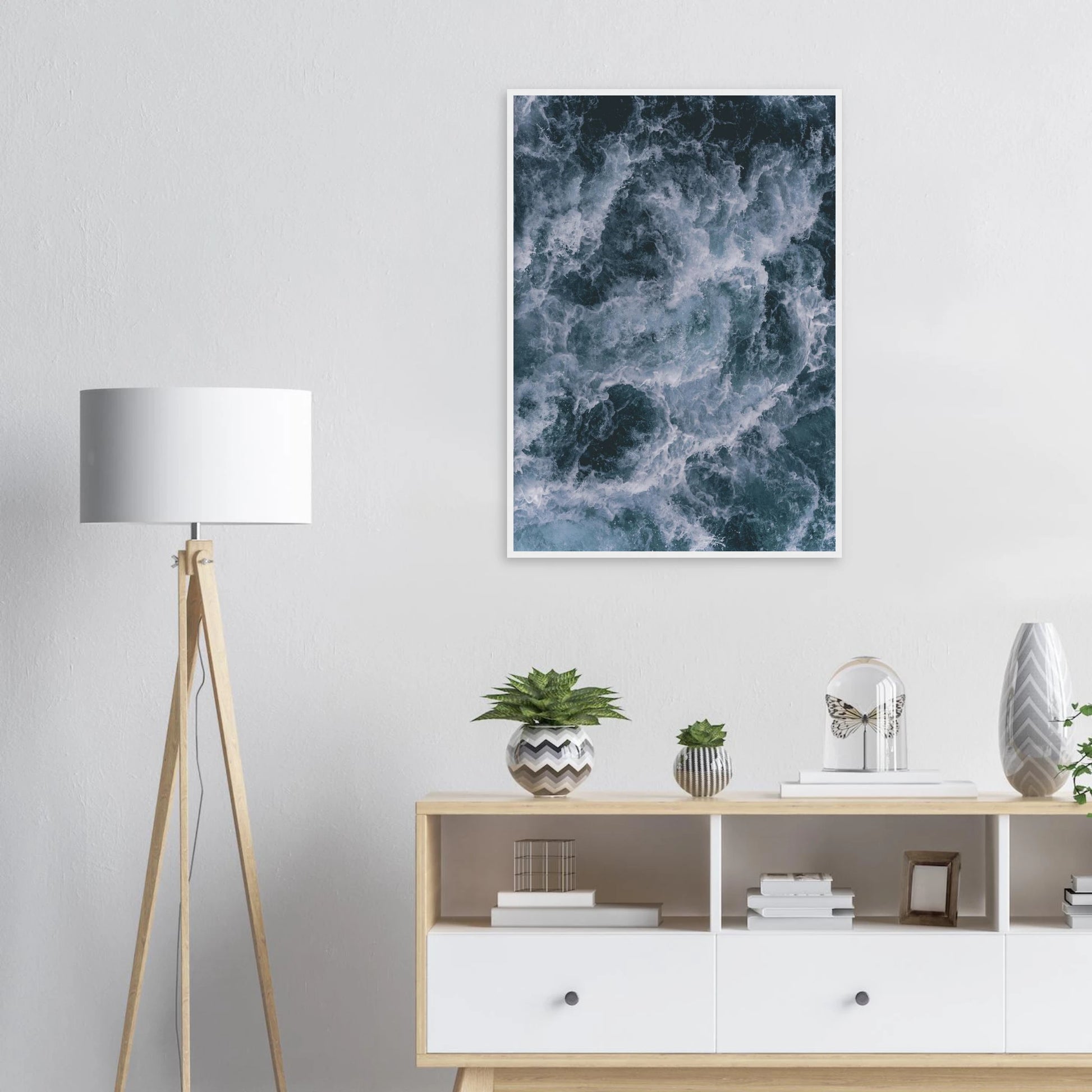 Churn art print in a  size  affordable wall art by Art Aunty NZ