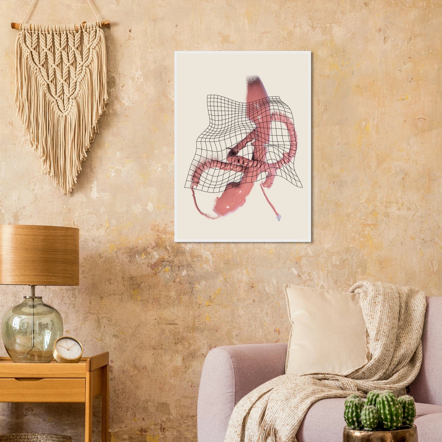 Betty calling art print in a  size  affordable wall art by Art Aunty NZ