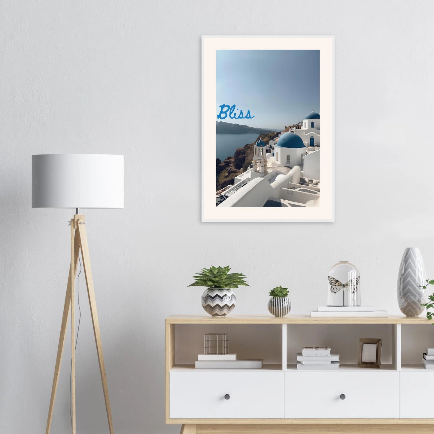 Bliss art print in a  size  affordable wall art by Art Aunty NZ