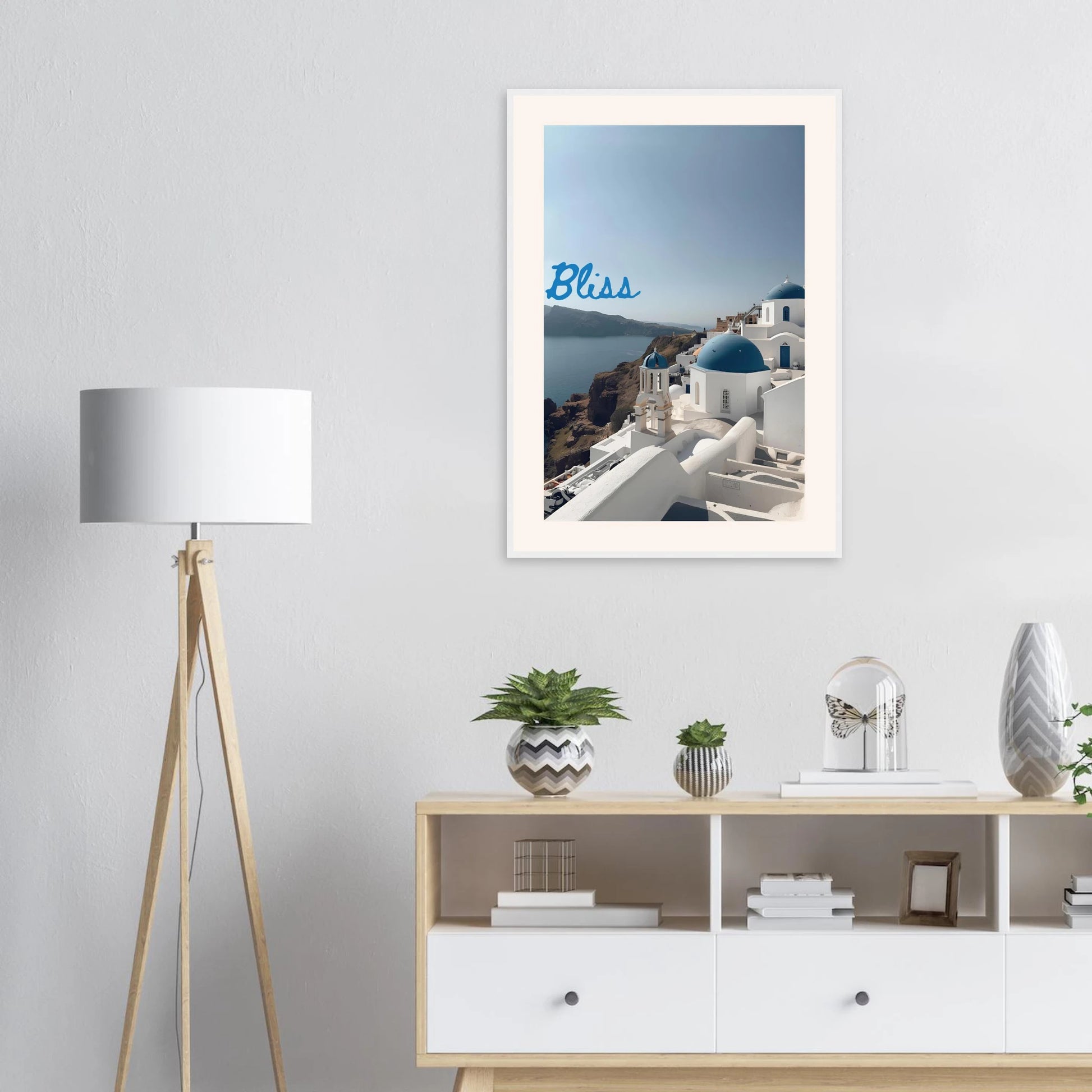 Bliss art print in a  size  affordable wall art by Art Aunty NZ
