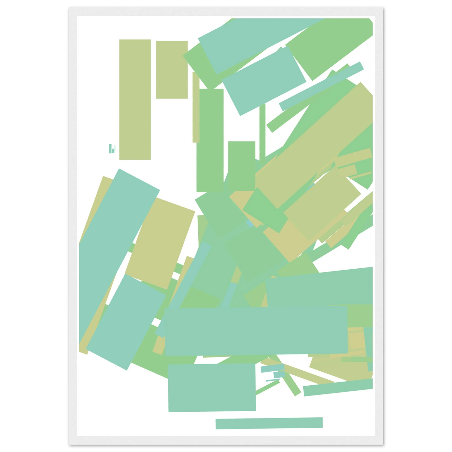 Brace art print in a Black frame size A2 (42 x 59.4  cm) affordable wall art by Art Aunty NZ