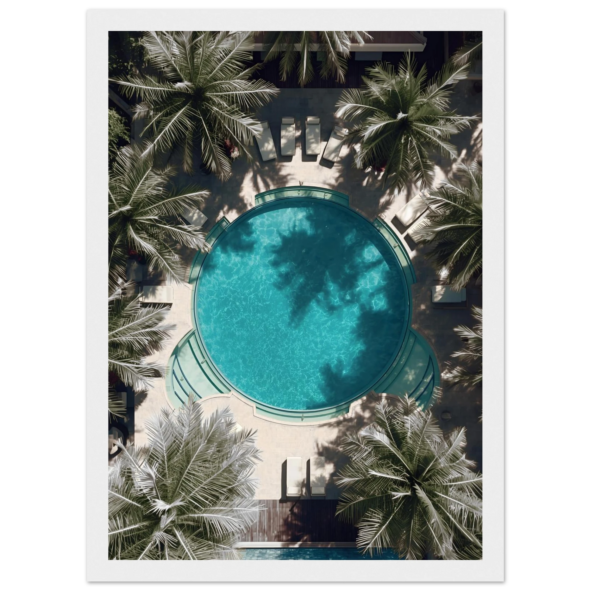 Spire art print in a Black frame size A1 (59.4 x 84.1  cm) affordable wall art by Art Aunty NZ