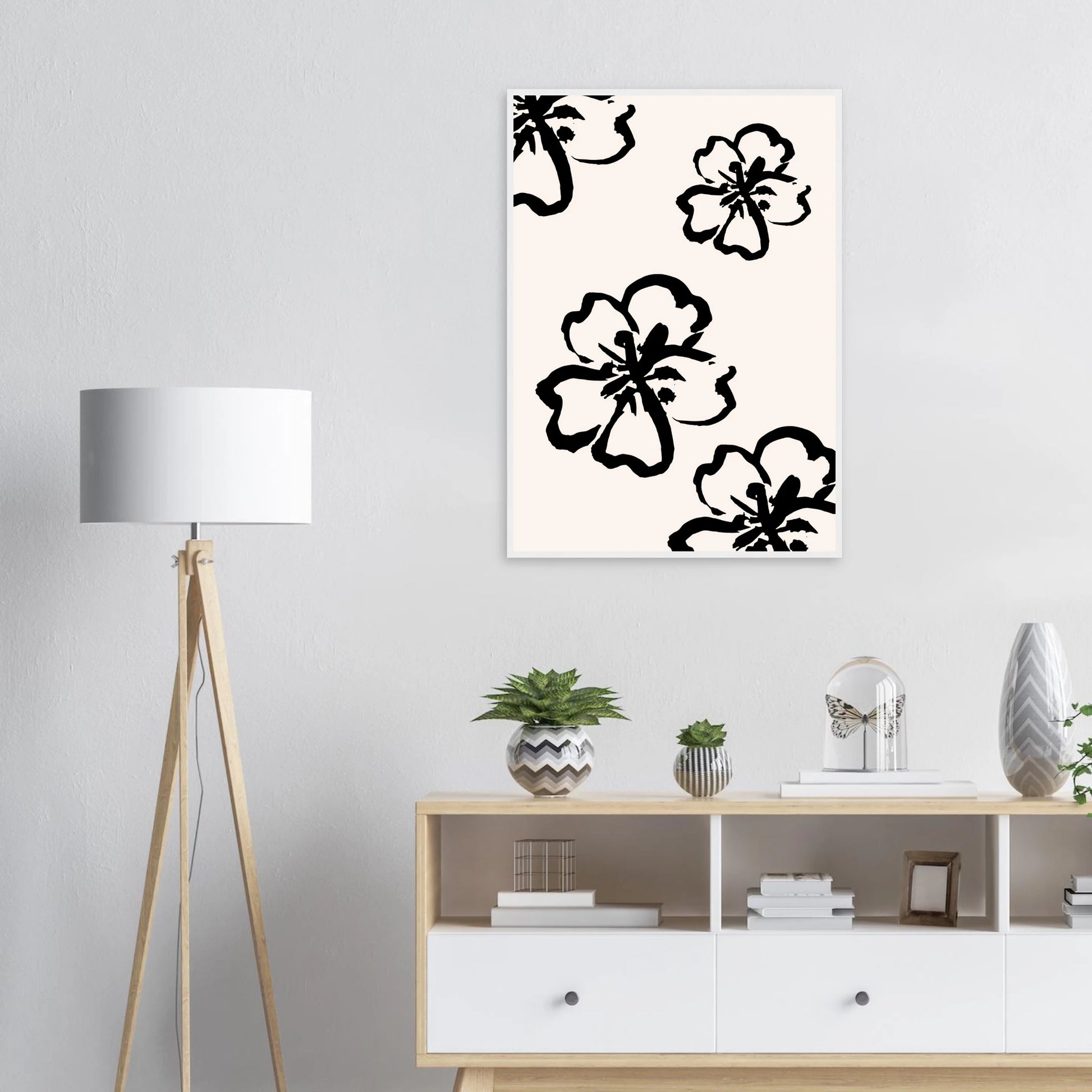 Spring art print in a  size  affordable wall art by Art Aunty NZ