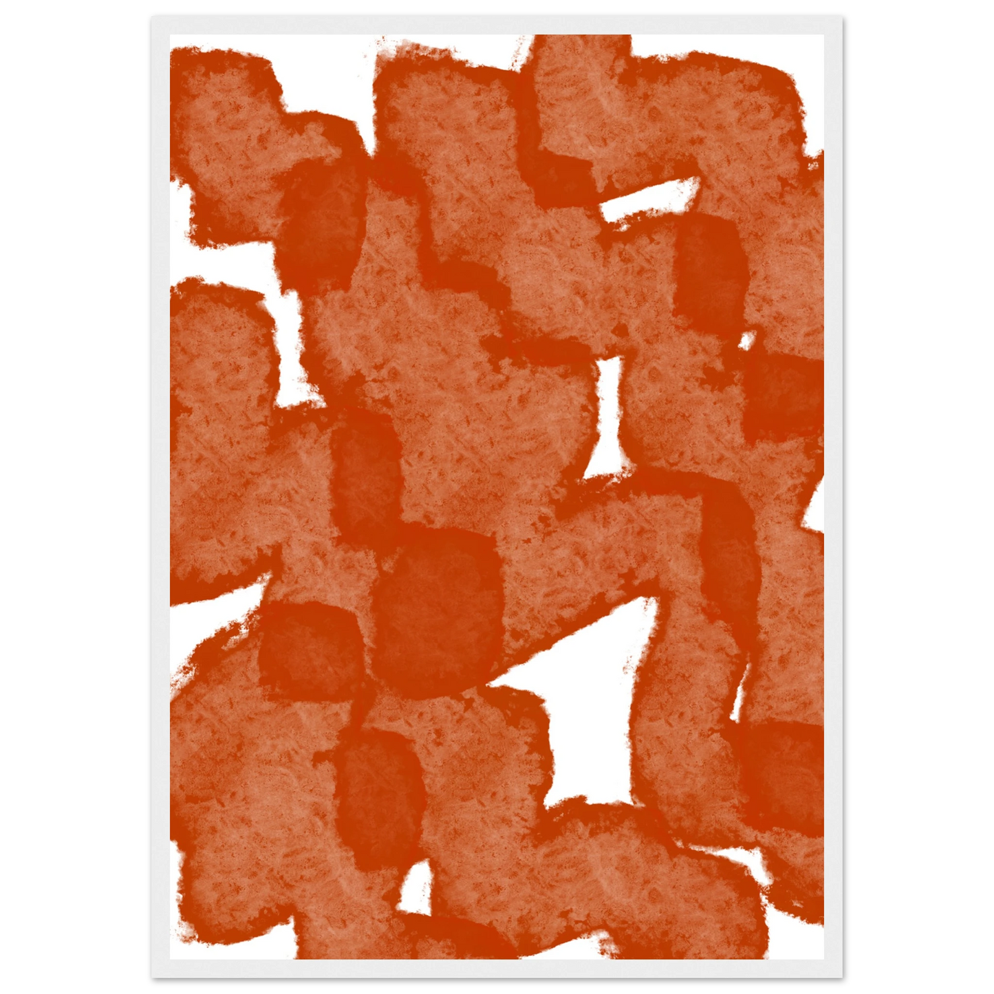 Autumn art print in a Black frame size 21x29.7 cm / 8x12" affordable wall art by Art Aunty NZ