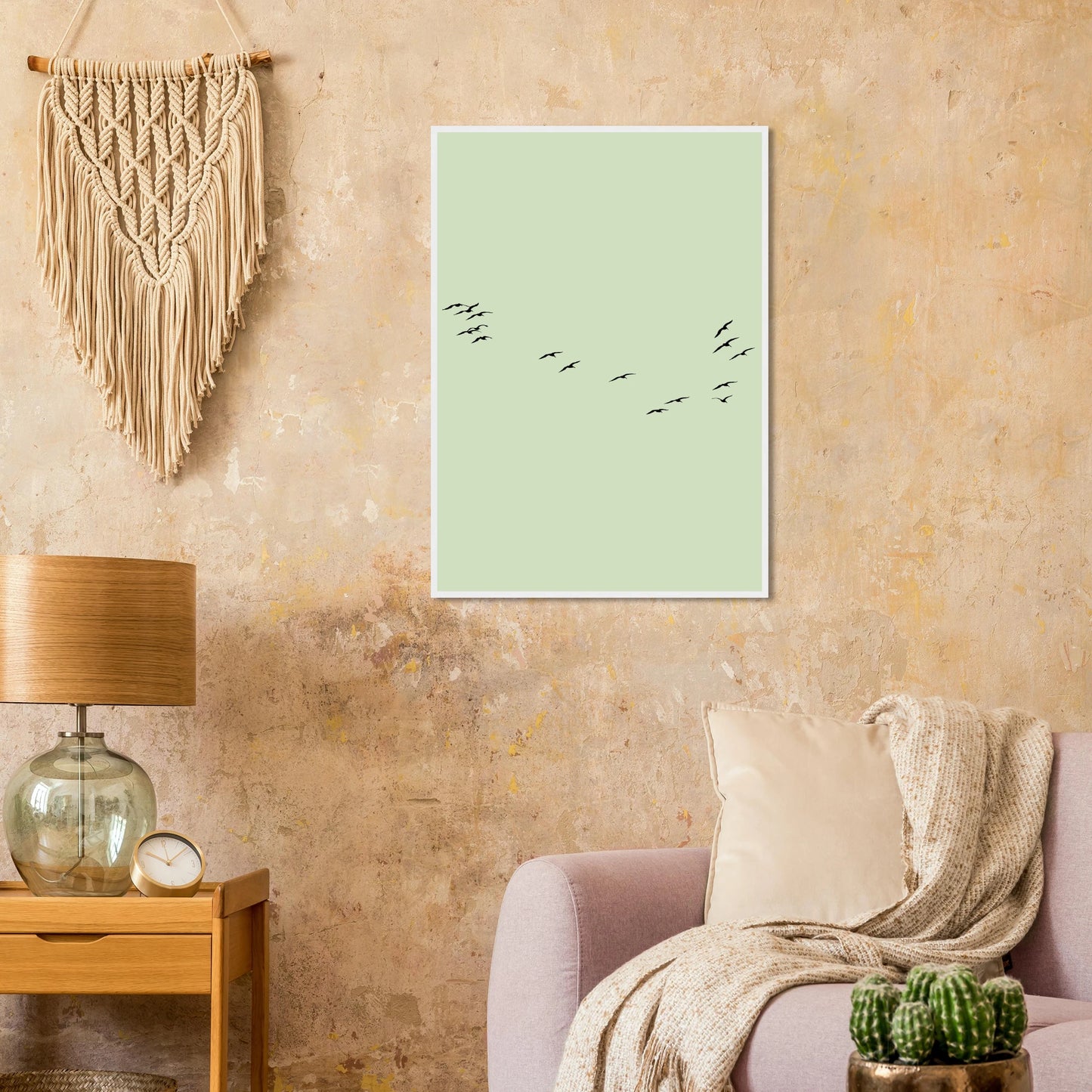 Minimalist flight framed poster serene birds in motion by anya trut available in multiple sizes frames art print in a  size  affordable wall art by Art Aunty NZ
