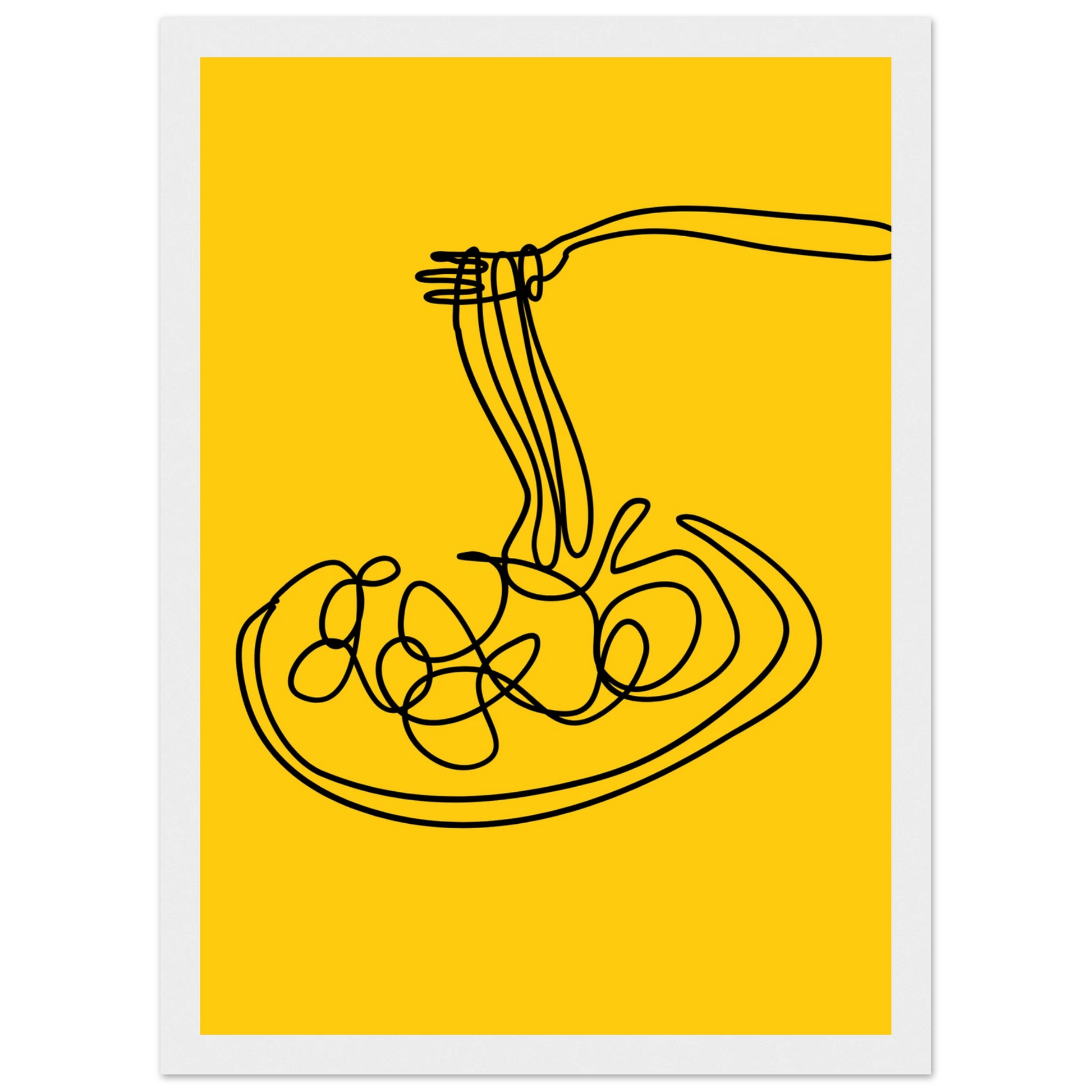 Beaut 1 art print in a White frame size A1 (59.4 x 84.1  cm) affordable wall art by Art Aunty NZ