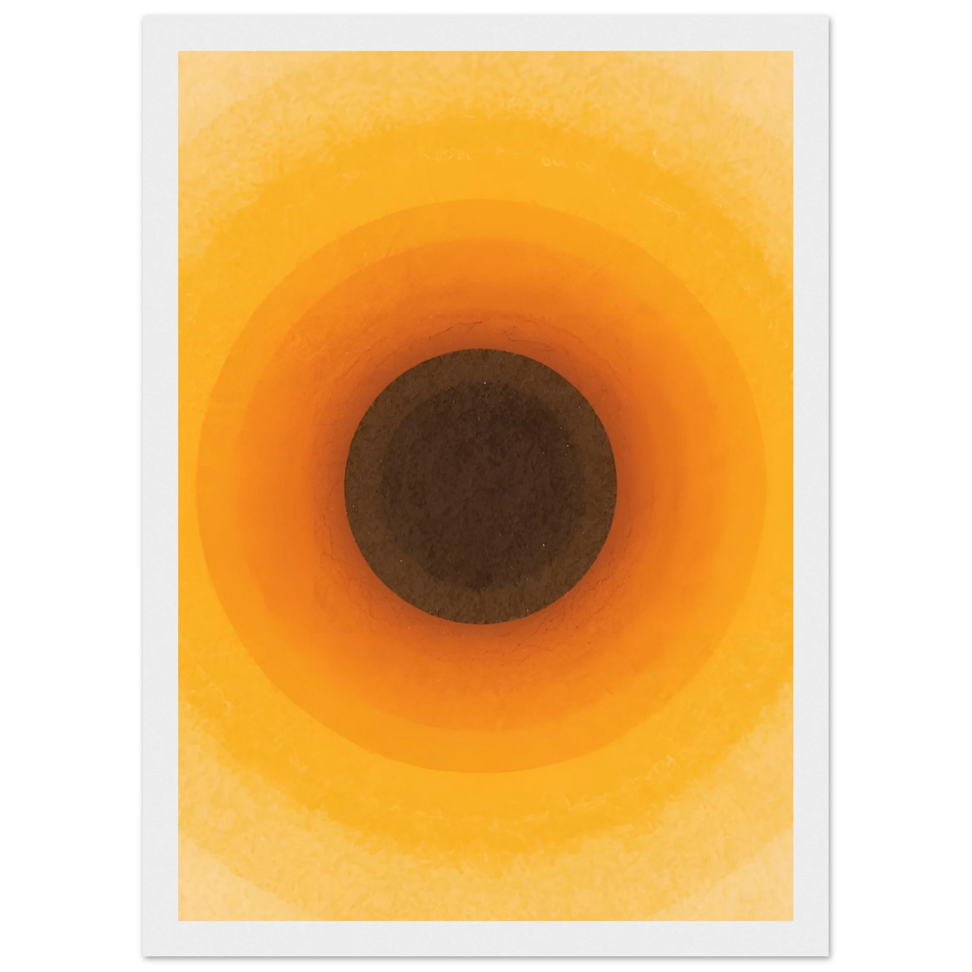 Sundowner art print in a Black frame size A1 (59.4 x 84.1  cm) affordable wall art by Art Aunty NZ