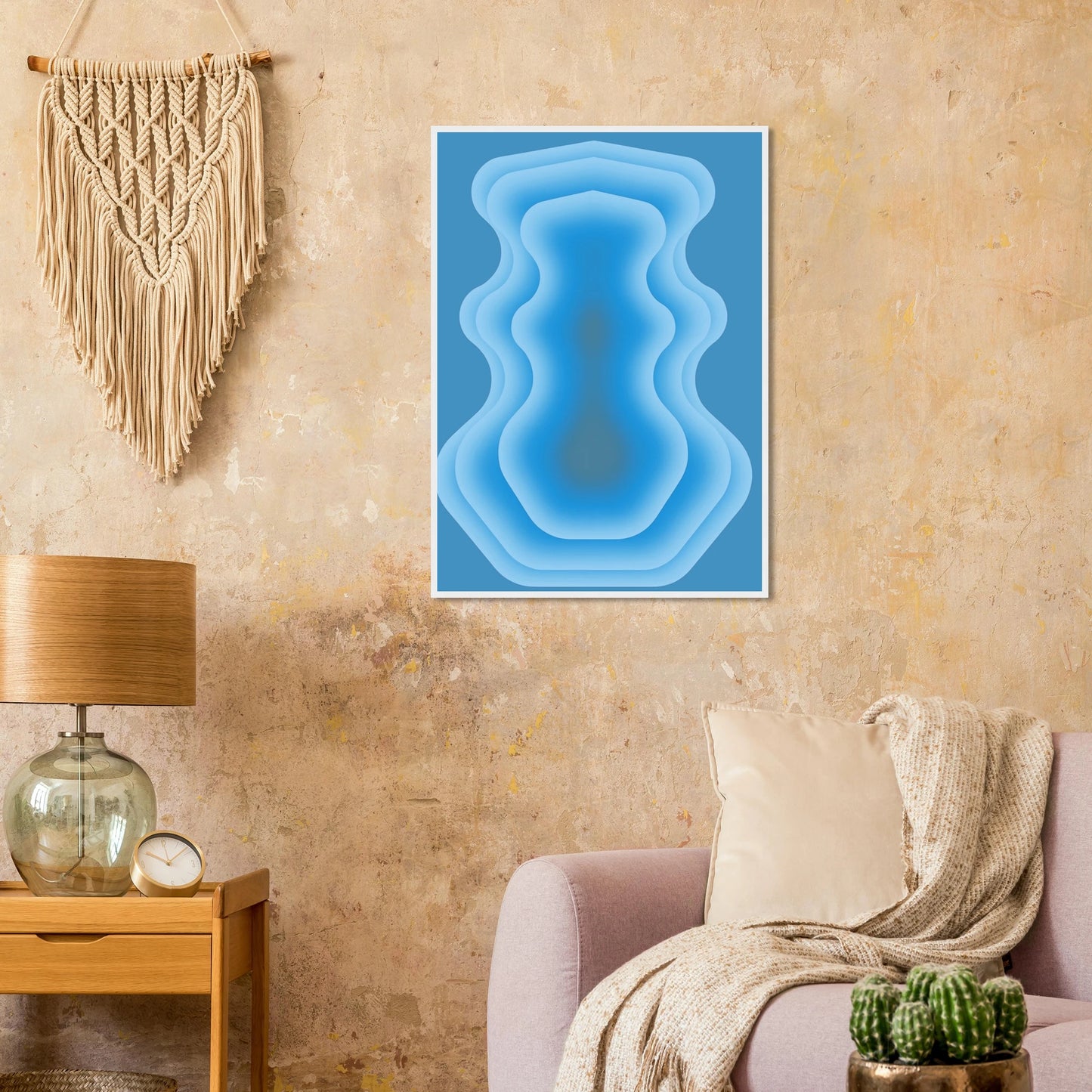 Deeper art print in a  size  affordable wall art by Art Aunty NZ