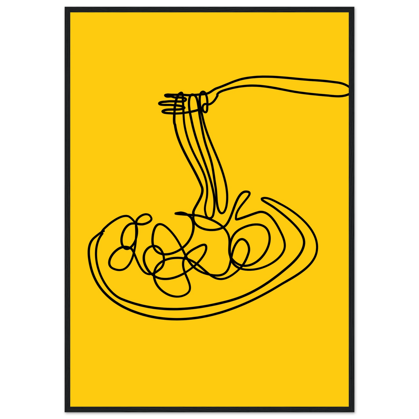 Beaut 1 art print in a Wood frame size 21x29.7 cm / 8x12" affordable wall art by Art Aunty NZ